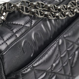 BC Dior Medium Caro Bag Black
