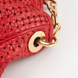 Dior Lady Dior Soft Shopper Tote Red