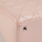 Dior Lady Dior Pink Patent Medium