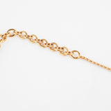 Christian Dior Logo Gold Necklace Costume Jewellery