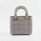 Christian Dior Small Lady Dior ABC Grey