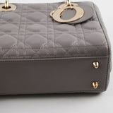 Christian Dior Small Lady Dior ABC Grey