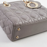 Christian Dior Small Lady Dior ABC Grey