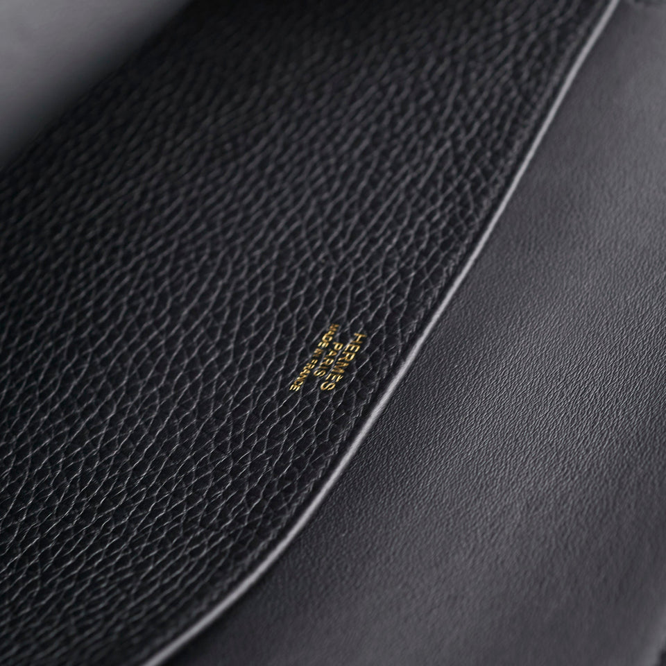 Hermes Halzan 31 Noir Bag - B Stamp 2023