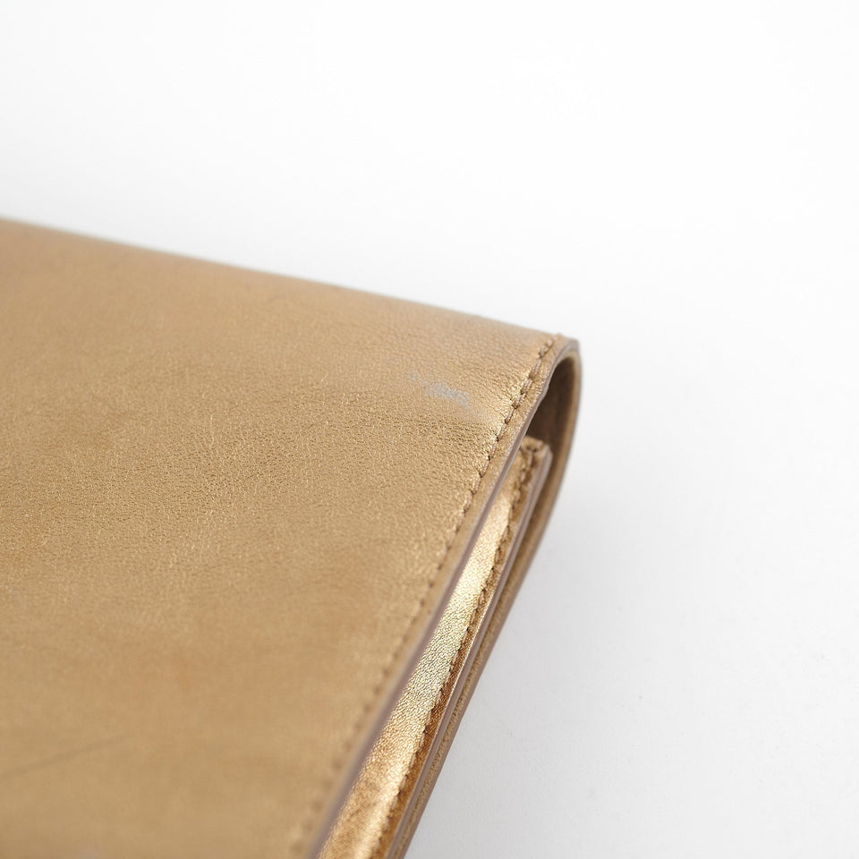 Louis Vuitton Louise Pochette Gold Clutch