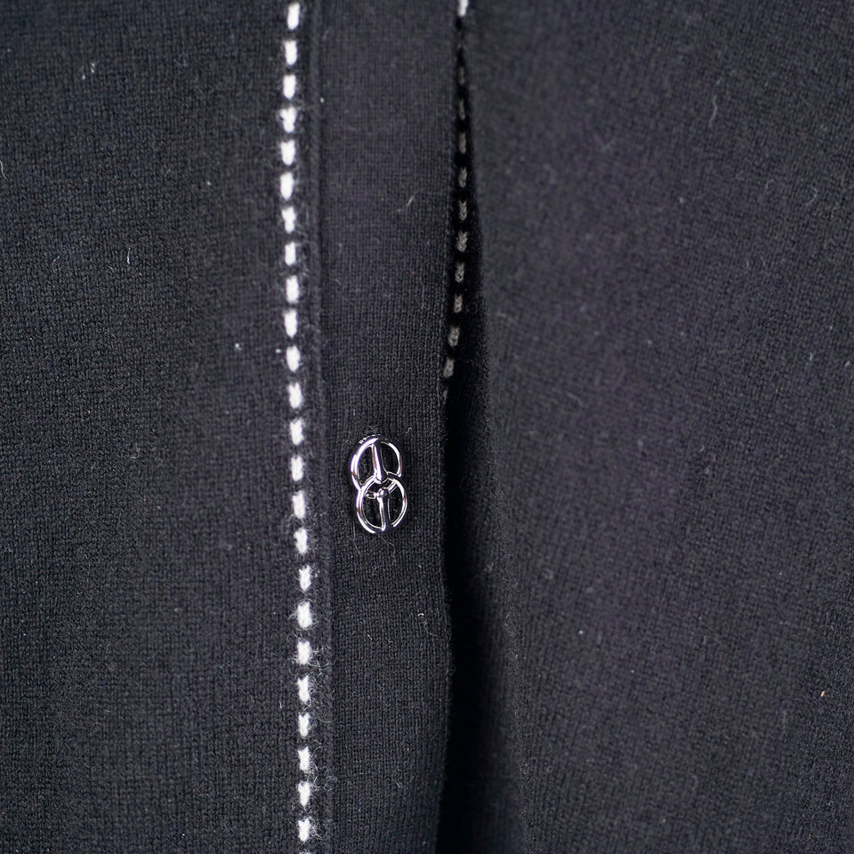 Hermes Cardigan Black Size 38