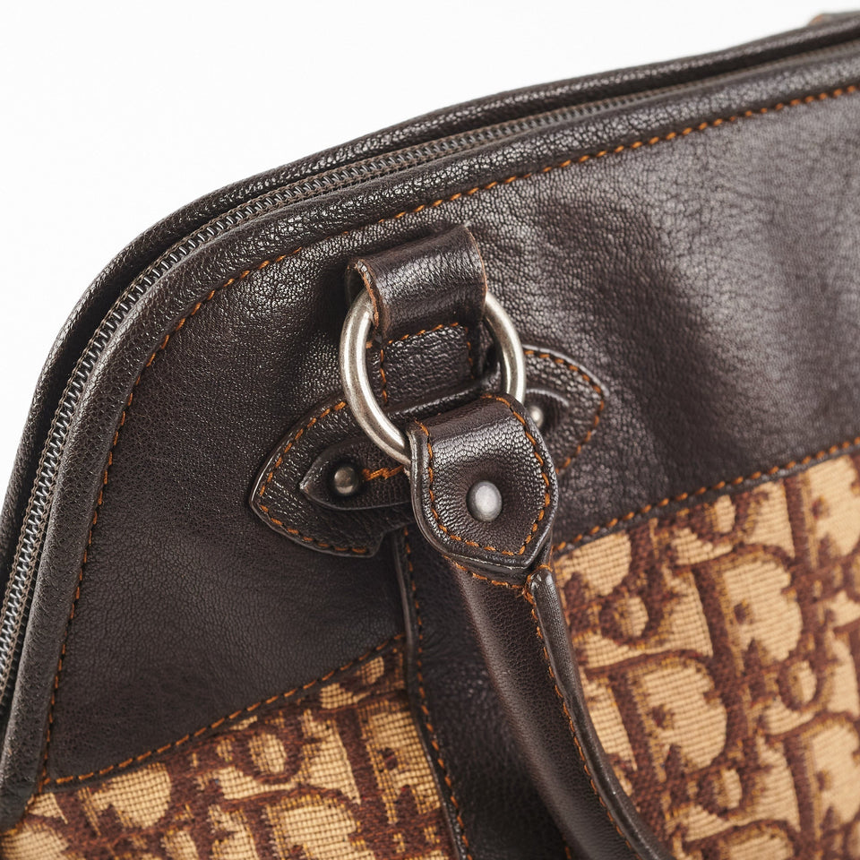Dior Trotter Travel Bag Beige/Brown