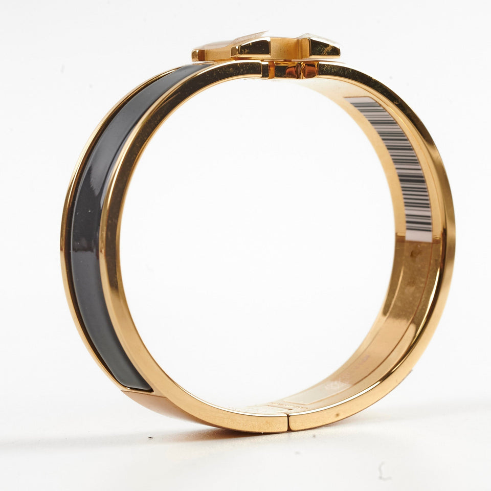 Hermes Clic H GM Noir Bracelet