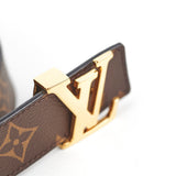 Louis Vuitton Monogram Reverse Belt Size 75