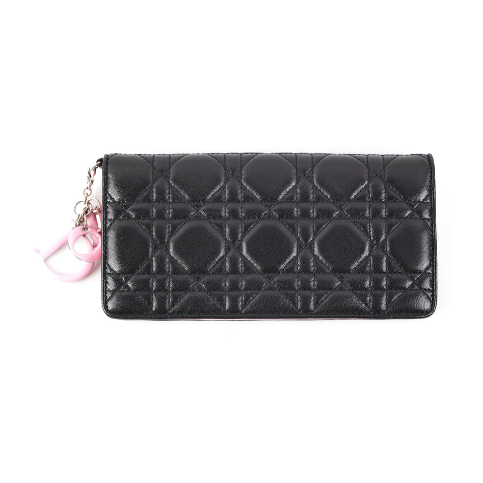 Dior Black Long Wallet