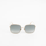 Christian Dior Metallic Square Sunglasses