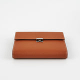 Hermes Clic 16 Epsom Gold Wallet On Chain - U Stamp