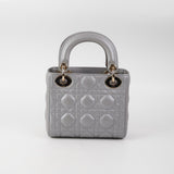 Dior Lady Dior Mini Grey