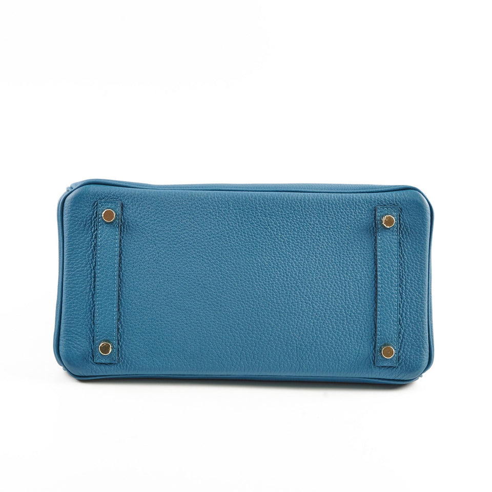 Hermes Birkin 30 Togo 7C Cobalt - Stamp T 2015