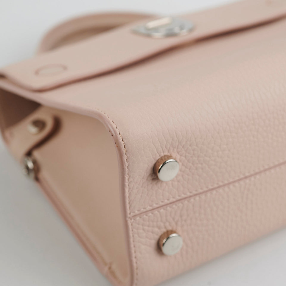 Dior Mini Diorever Flap Rose Poudre