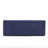 Hermes Kelly 32 Epsom Bleu Saphir - X Stamp