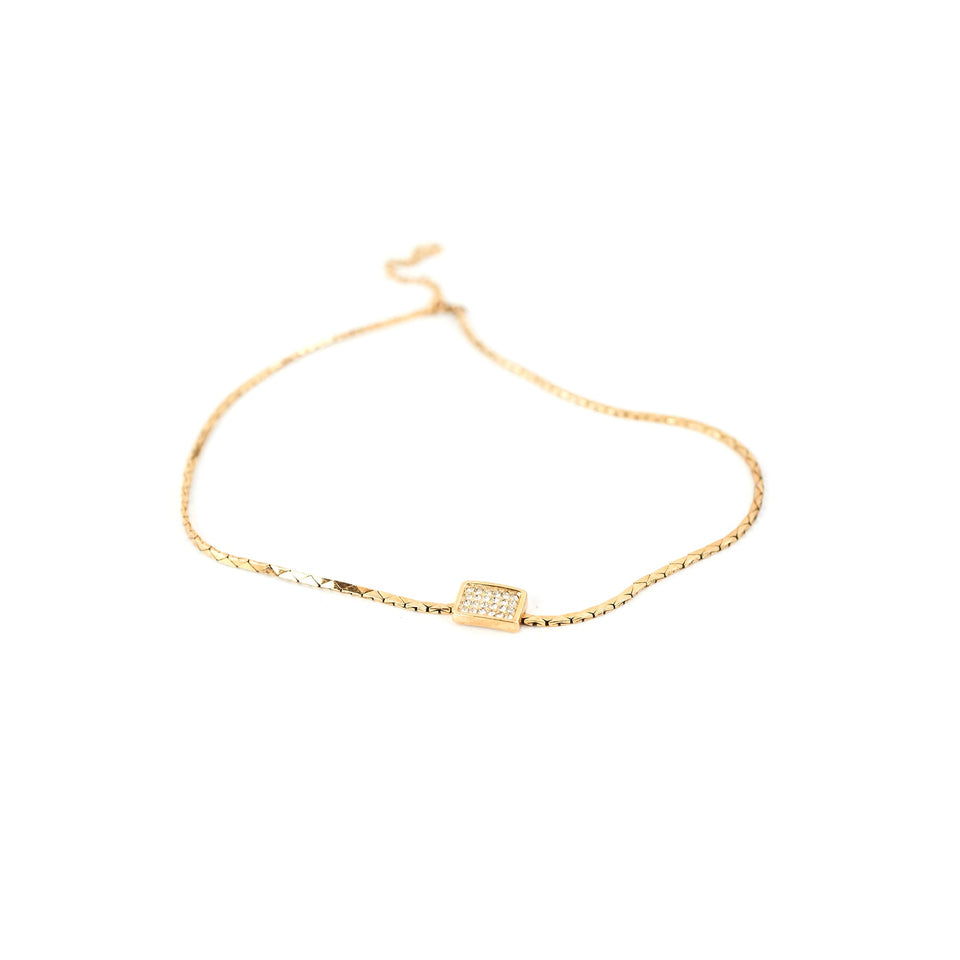 Dior Necklace Diamonds Vintage (Costume Jewellery)