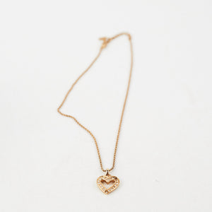 Dior Necklace Heart Vintage (Costume Jewellery)