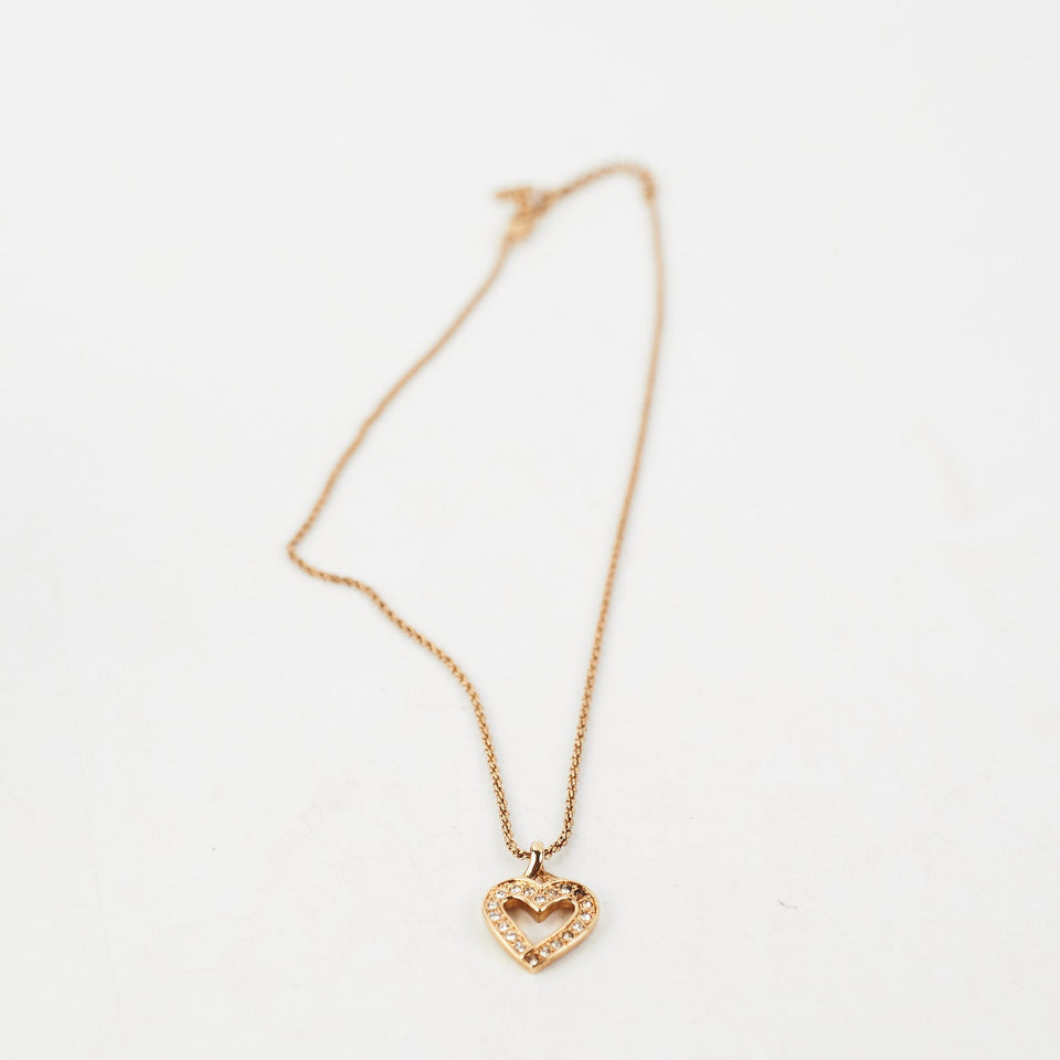 Dior Necklace Heart Vintage (Costume Jewellery)