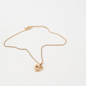Dior Necklace Heart Vintage (Costume Jewellery)