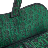 Christian Dior Oblique Dark Green Saddle Fabric