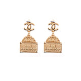 Chanel Gold Cambon Earrings