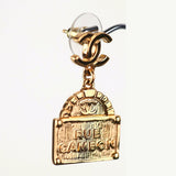 Chanel Gold Cambon Earrings