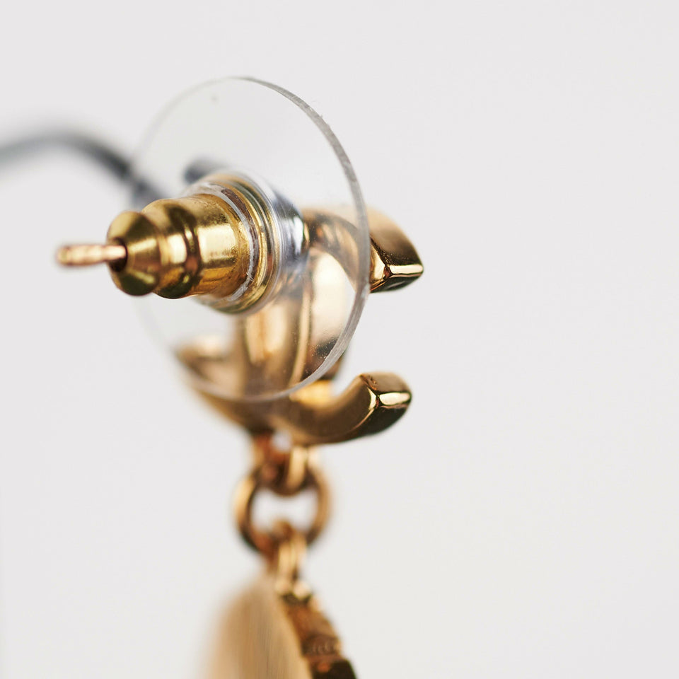 Chanel Gold Cambon Earrings