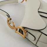 Christian Dior Mini Saddle Latte Bag