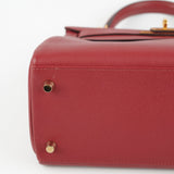 Hermes Kelly 28 EverColour Rogue Grenat - X Stamp