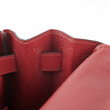 Hermes Kelly 28 EverColour Rogue Grenat - X Stamp
