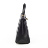 Hermes Kelly 25 Togo Noir- Z Stamp