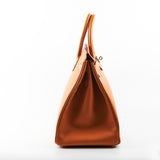Hermes Birkin 40 Vache Natural Chevre - K Square 2007
