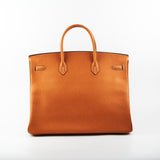 Hermes Birkin 40 Vache Natural Chevre - K Square 2007
