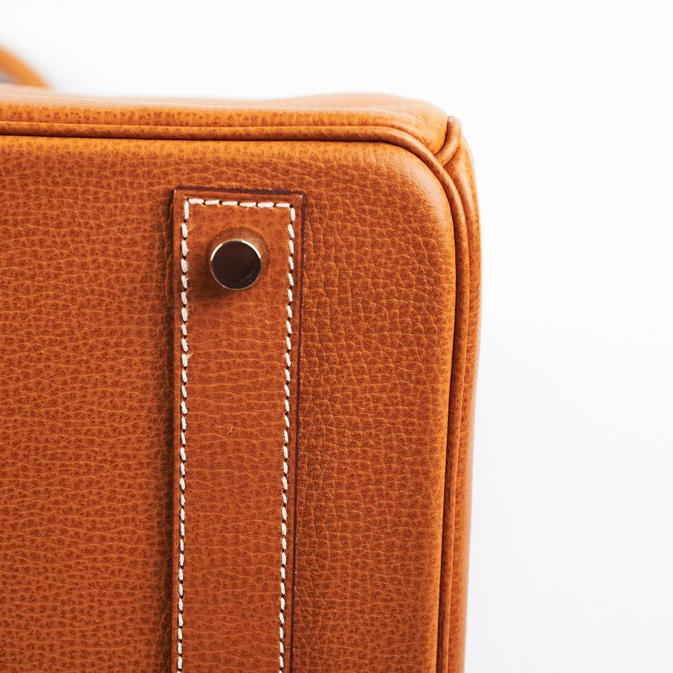 Hermes Birkin 40 Vache Natural Chevre - K Square 2007