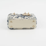 Christian Dior Mini Lady Dior Toile De Joy