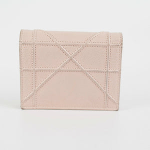 Dior Compact Wallet Pink