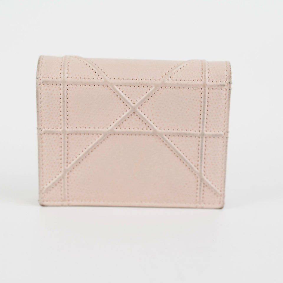 Dior Compact Wallet Pink