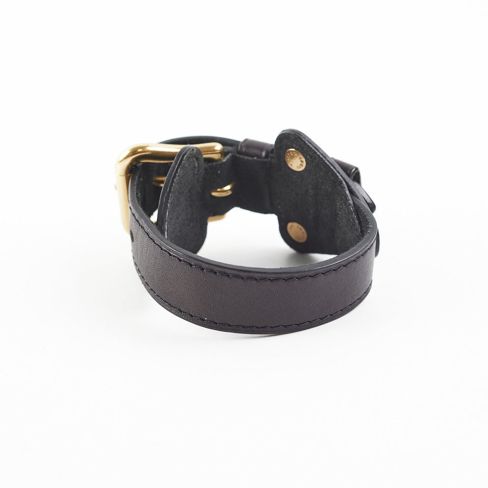 Louis Vuitton Belt Bracelet Black
