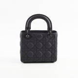 Christian Dior Lady Dior Mini Black Ultra Matte