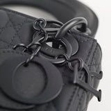 Christian Dior Lady Dior Mini Black Ultra Matte