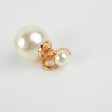 ITEM 3 - Christian Dior Tribales Pearl Earrings Costume Jewellery