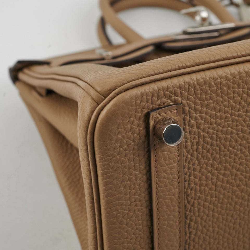 Hermes Birkin 25 Beige Marfa W Stamp 2024