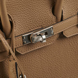 Hermes Birkin 25 Beige Marfa W Stamp 2024
