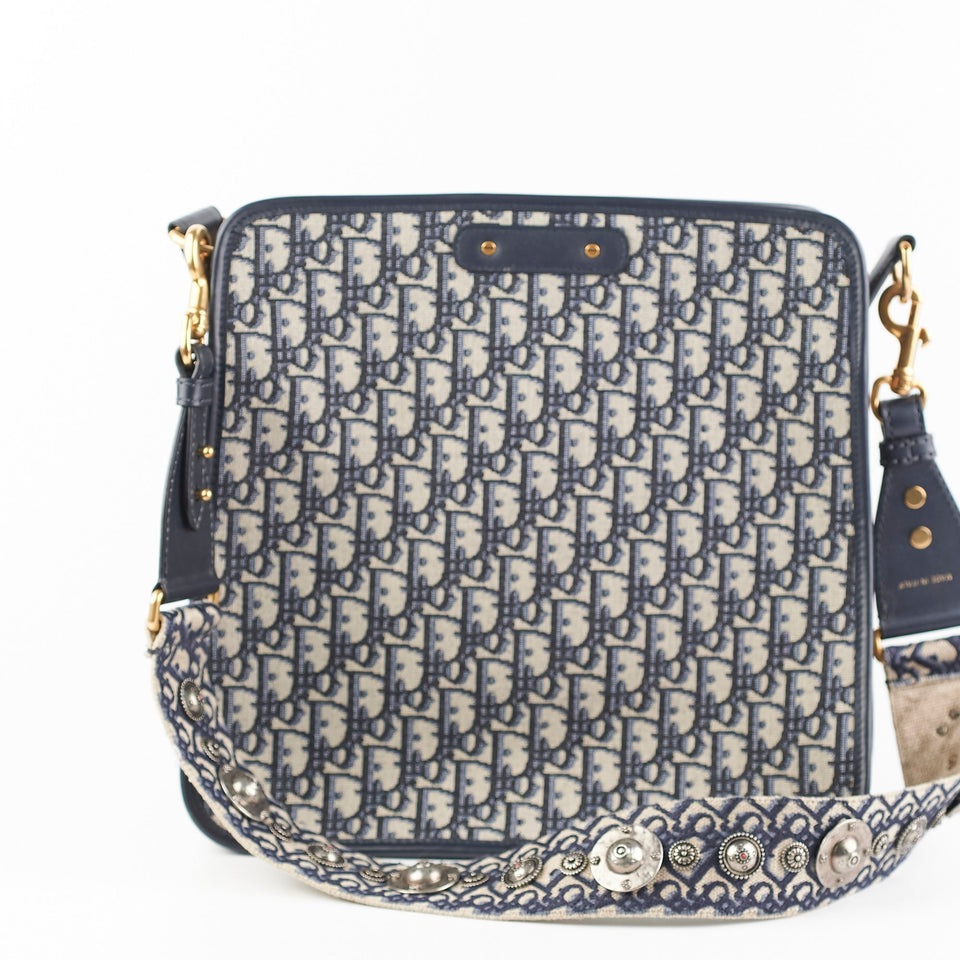 Christian Dior Oblique Crossbody Tote