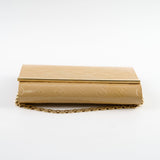 Louis Vuitton Monogram Vernis Ana Clutch Beige