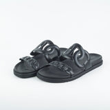 Hermes Extra Sandals Black Size 41