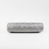 ITEM 27 - Chanel Metallic Grey Clutch