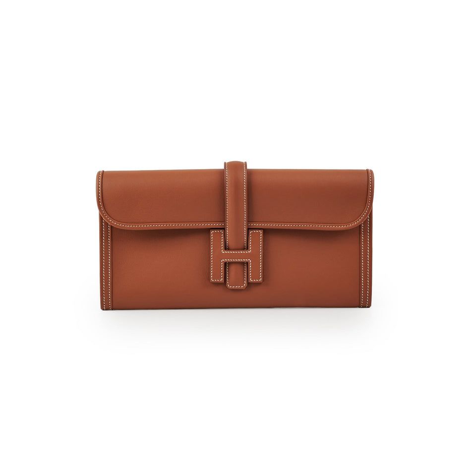 Hermes Jige Clutch Elan Swift 29 Gold