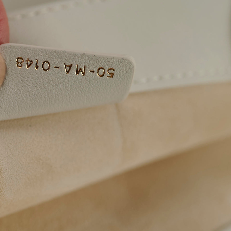Christian Dior Large Book Tote White